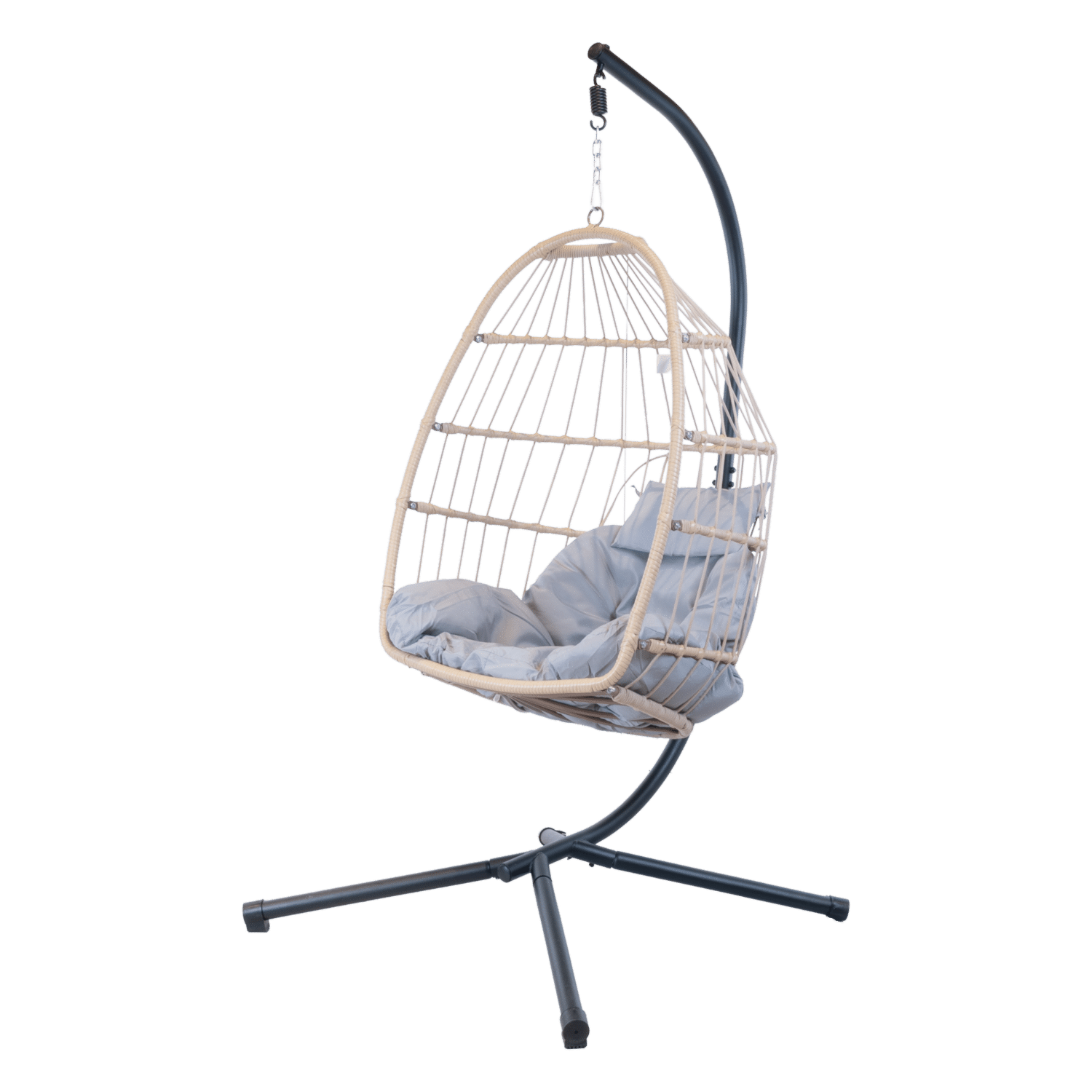 Silla Tipo Columpio Beige SKYLARK