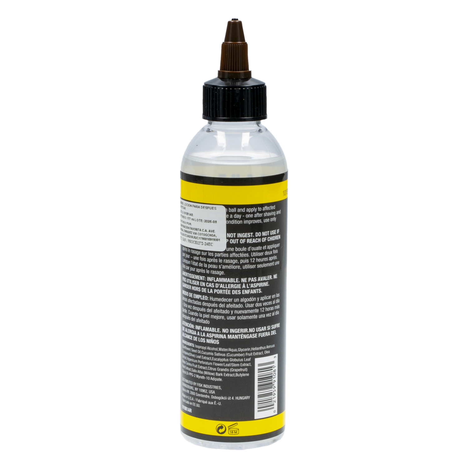 Loción De Afeitado Para Barba ARLO’S 177 Ml