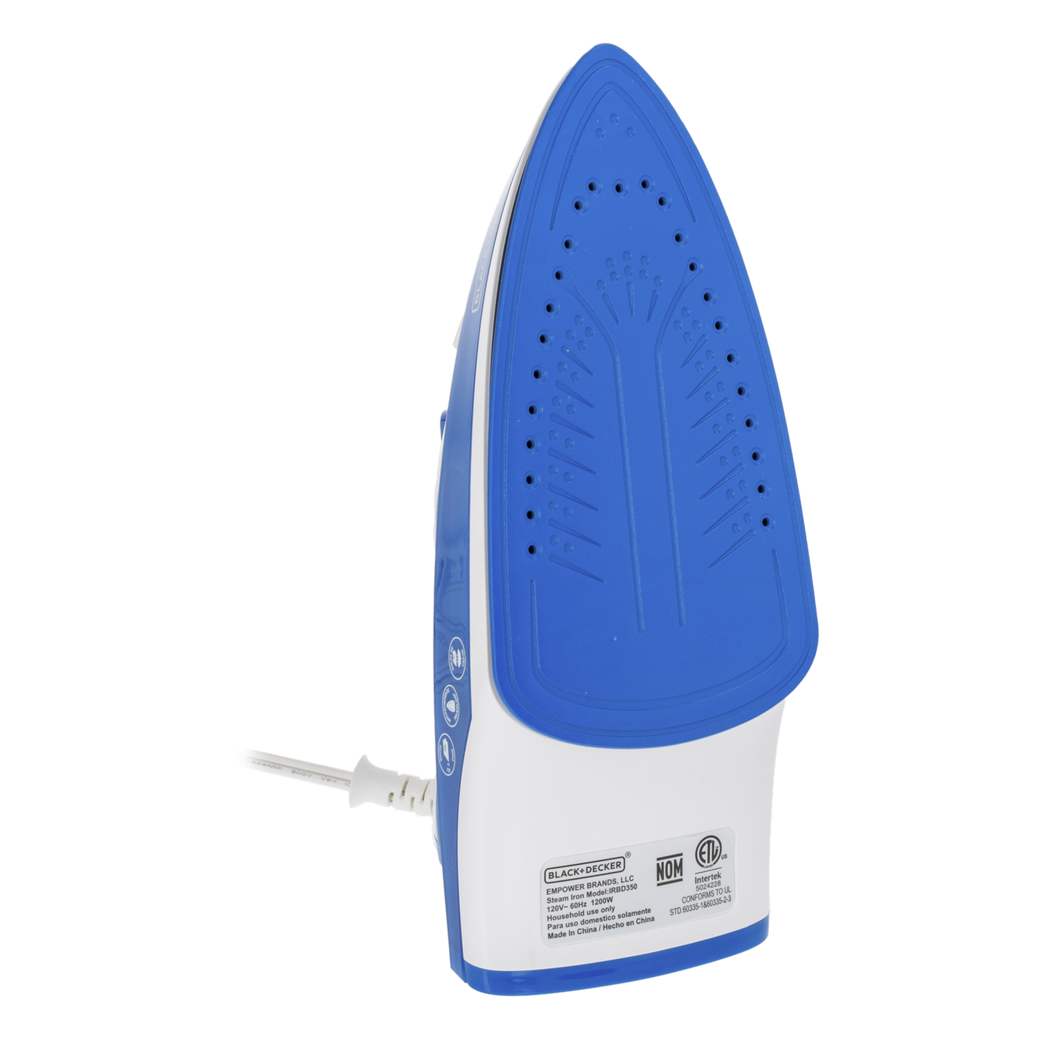 Plancha De Ropa Antiadherente Auto Clean BLACK & DECKER 1200 Watts