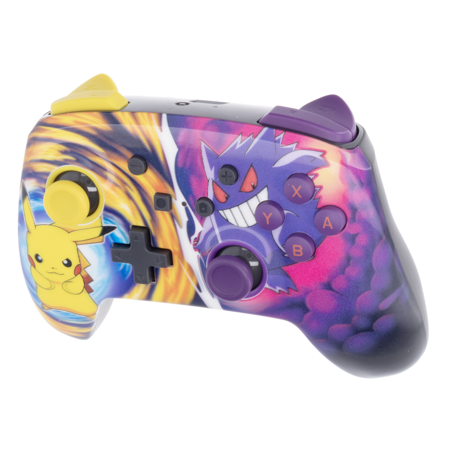Control Para Nintendo Switch Pikachu Vs Gengar Lenticular POWER A Enhanced Wireless