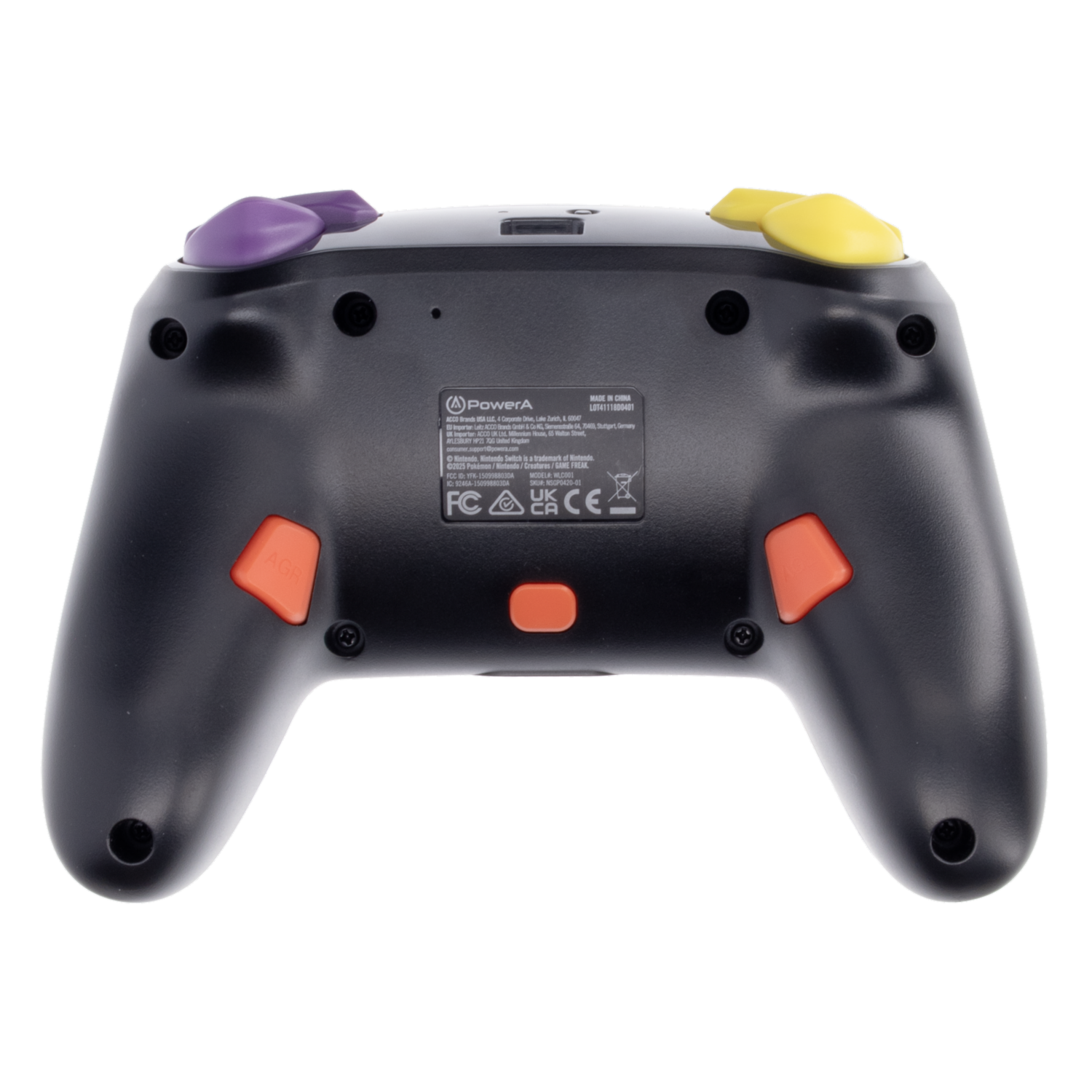 Control Para Nintendo Switch Pikachu Vs Gengar Lenticular POWER A Enhanced Wireless