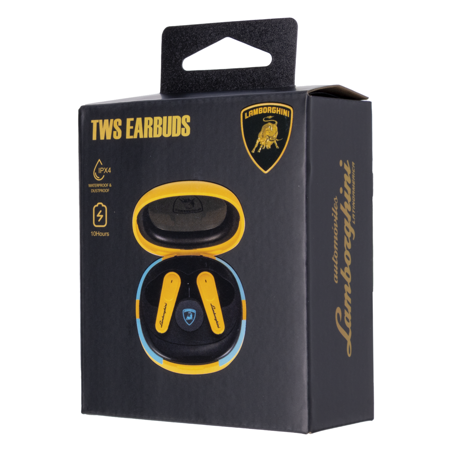 Audífonos Lambo Bud Huracan 600 Yellow LAMBORGHINI Inalámbrico
