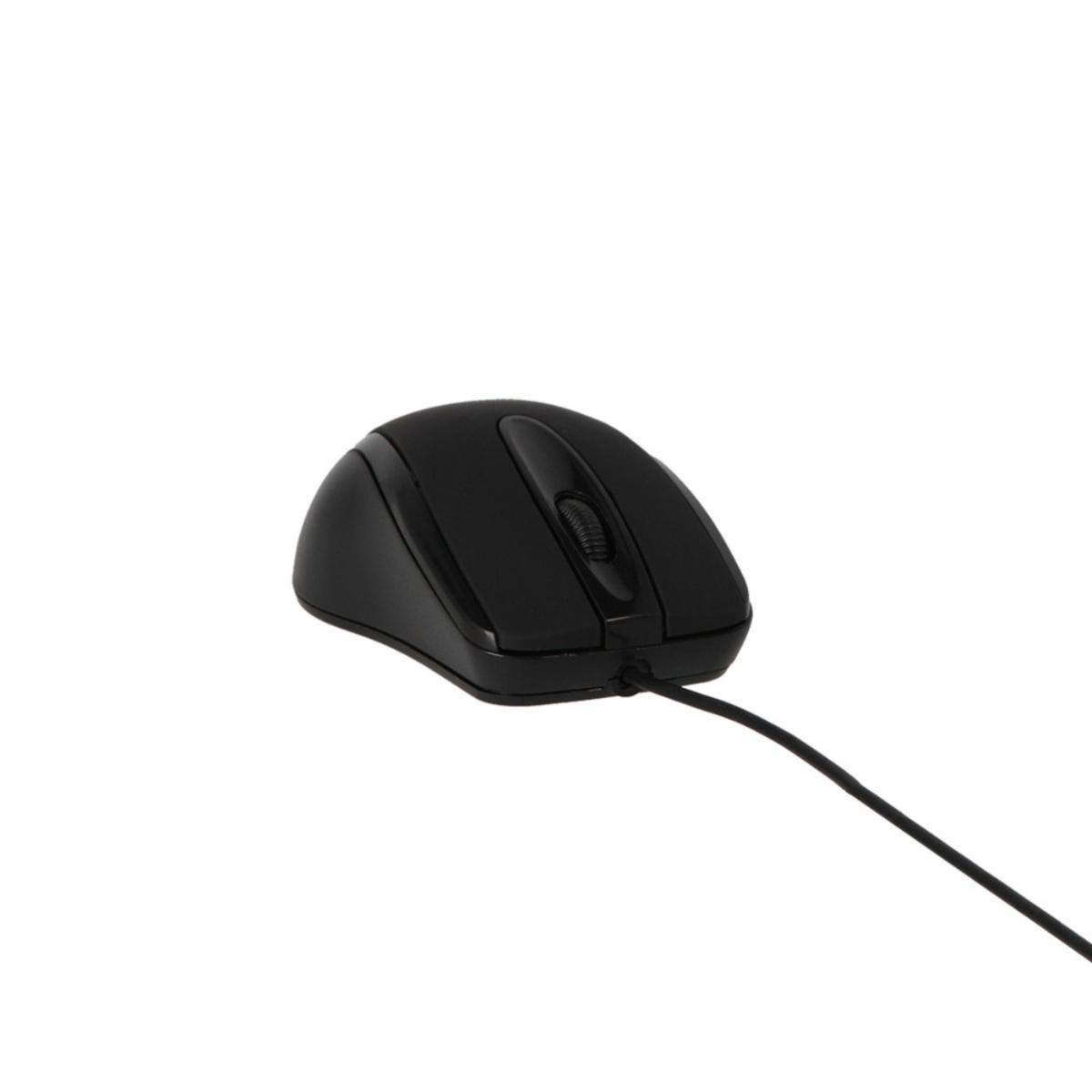 Mouse Negro PC Alámbrico