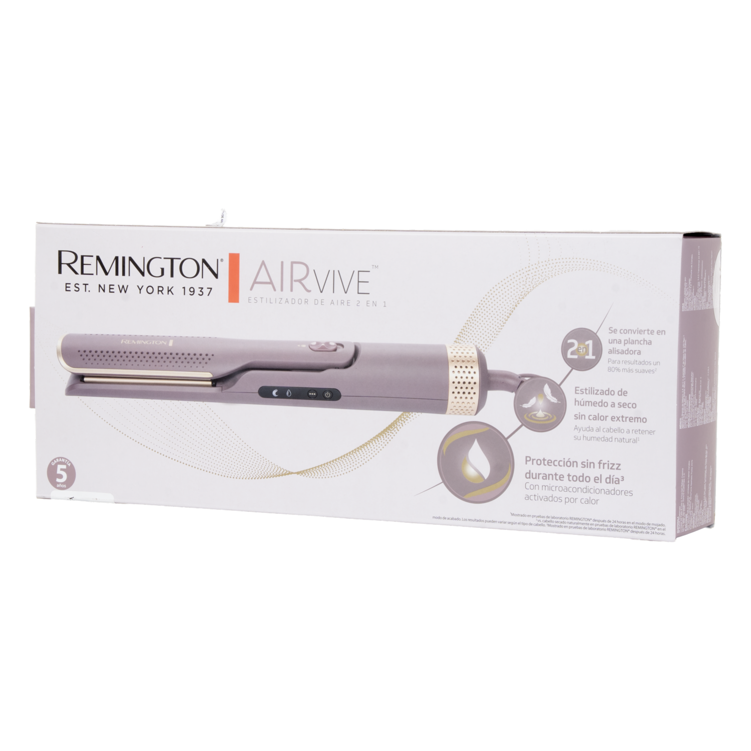 Estilizador De Cabello Y Plancha Airvive REMINGTON 2 Modos