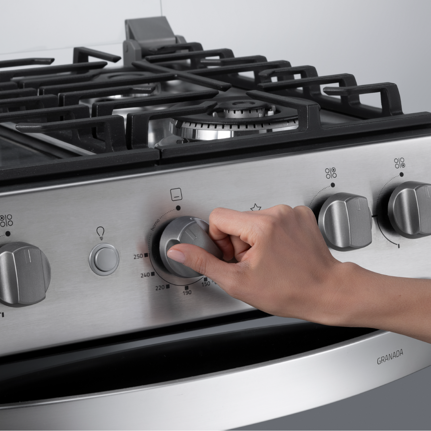 Cocina A Gas Granada Zfo Croma C24 S01 INDURAMA 4 Quemadores