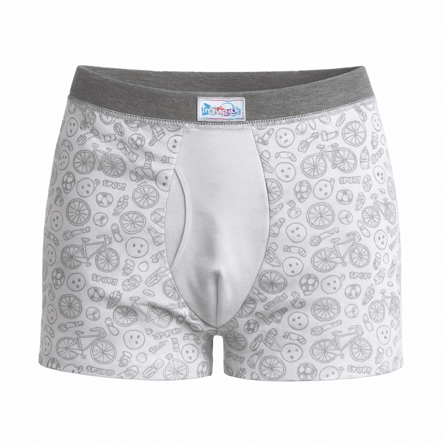 Boxer Niño Pack X3 Estampado Deportes TRAVIESOS