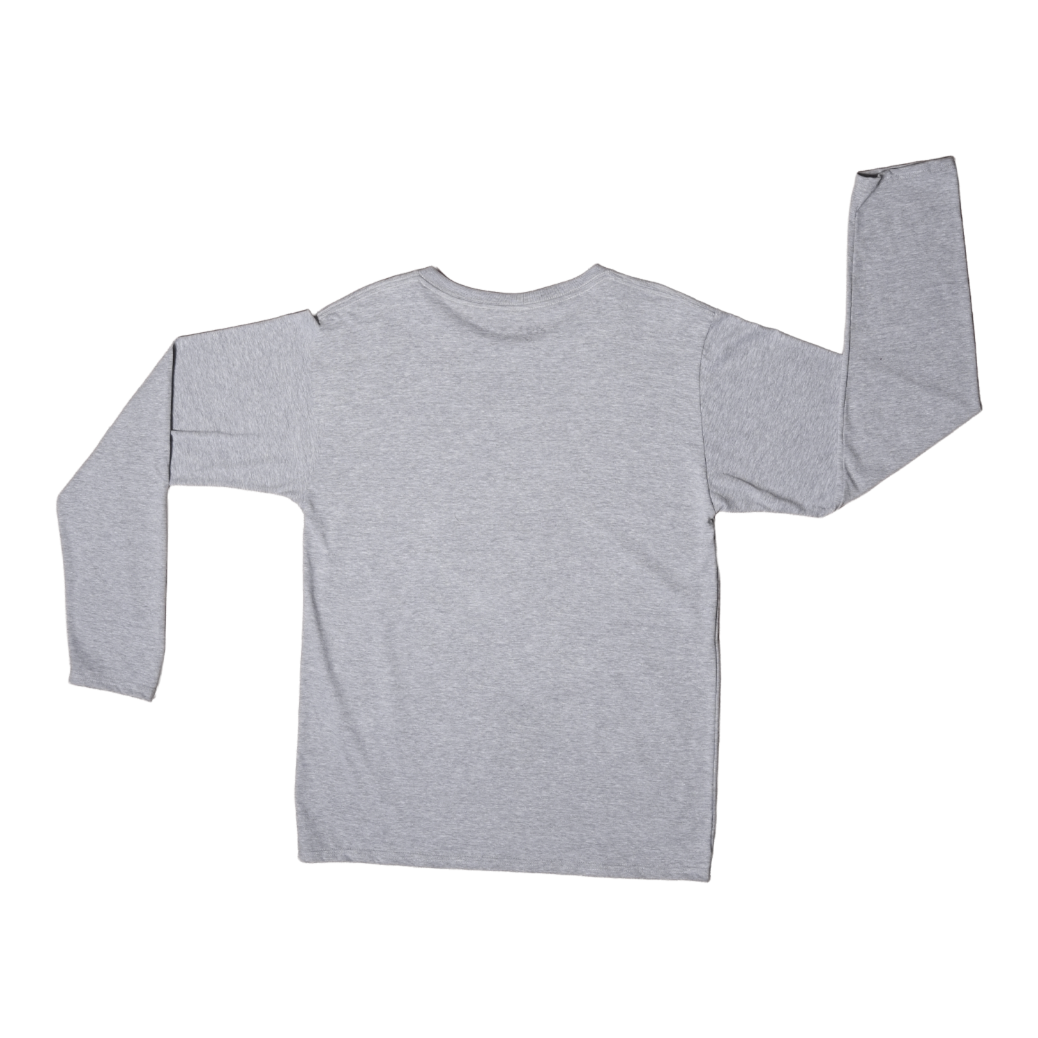 Pijama Camiseta Manga Larga Cuello Redondo Jaspeado MGX BASIC Talla Extra Grande