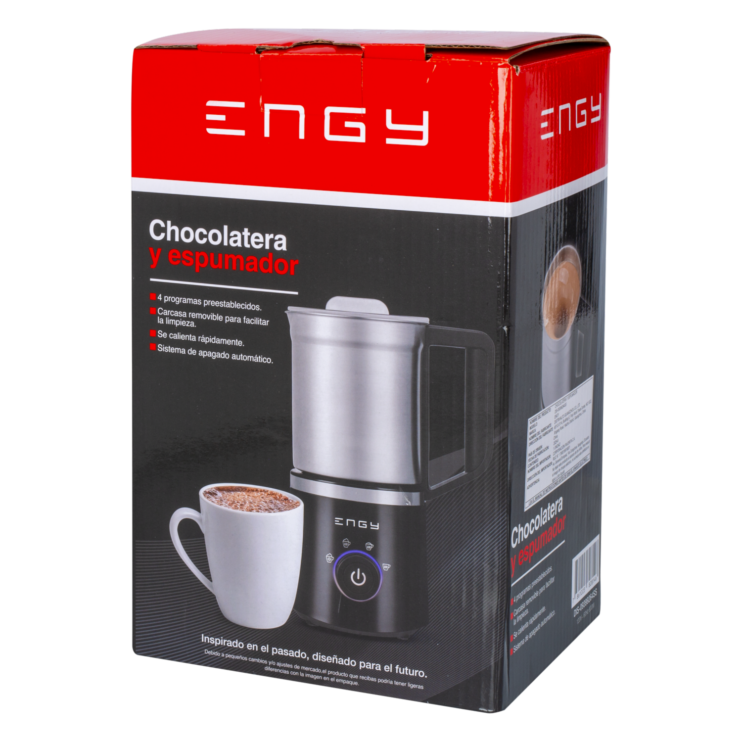 Chocolatera Y Espumador ENGY 4 Programas