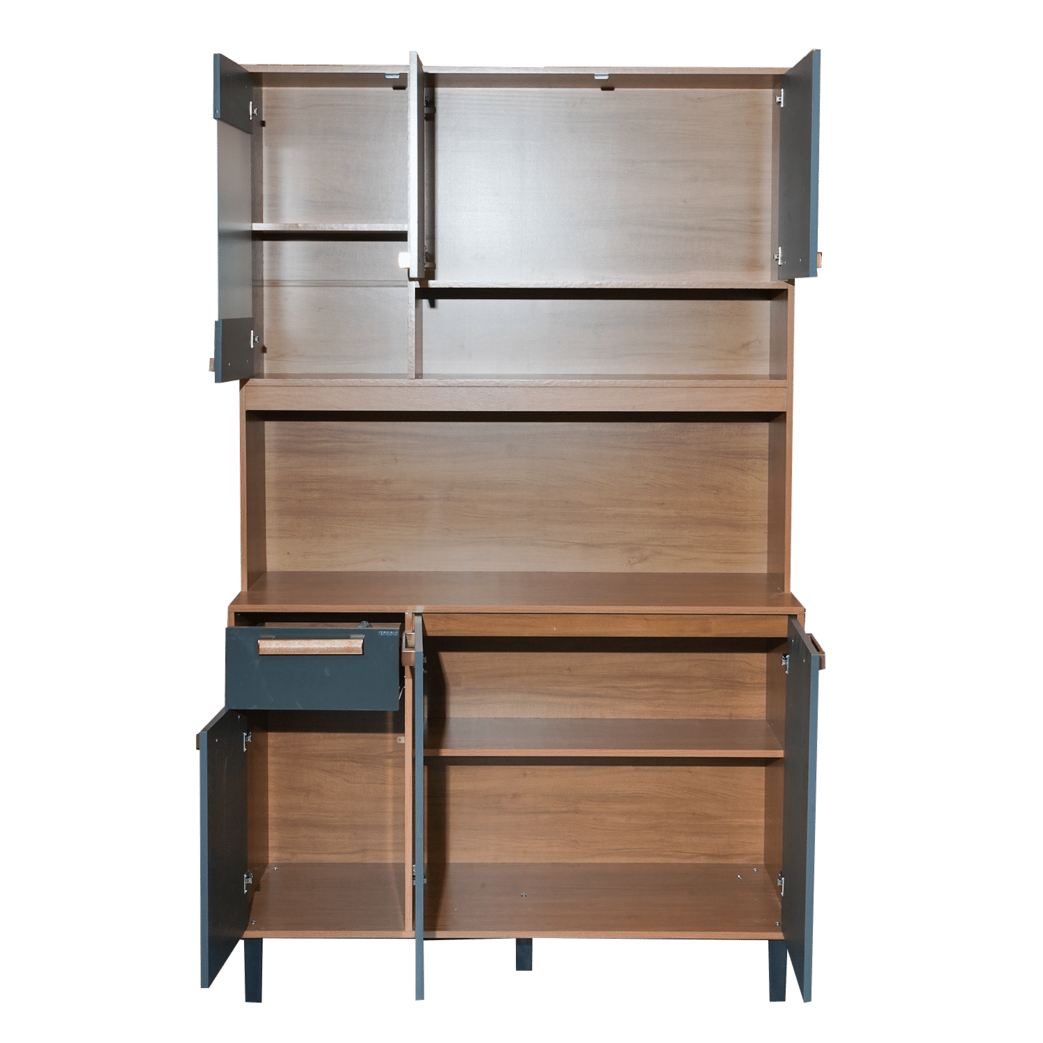 Alacena Nápoles 6 Puertas Beige ITATIAIA