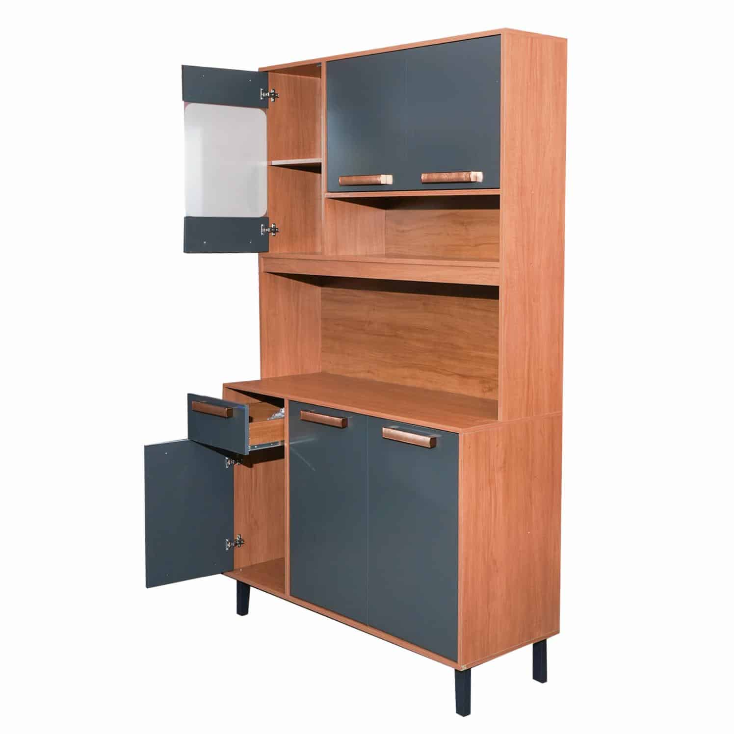 Alacena Nápoles 6 Puertas Beige ITATIAIA