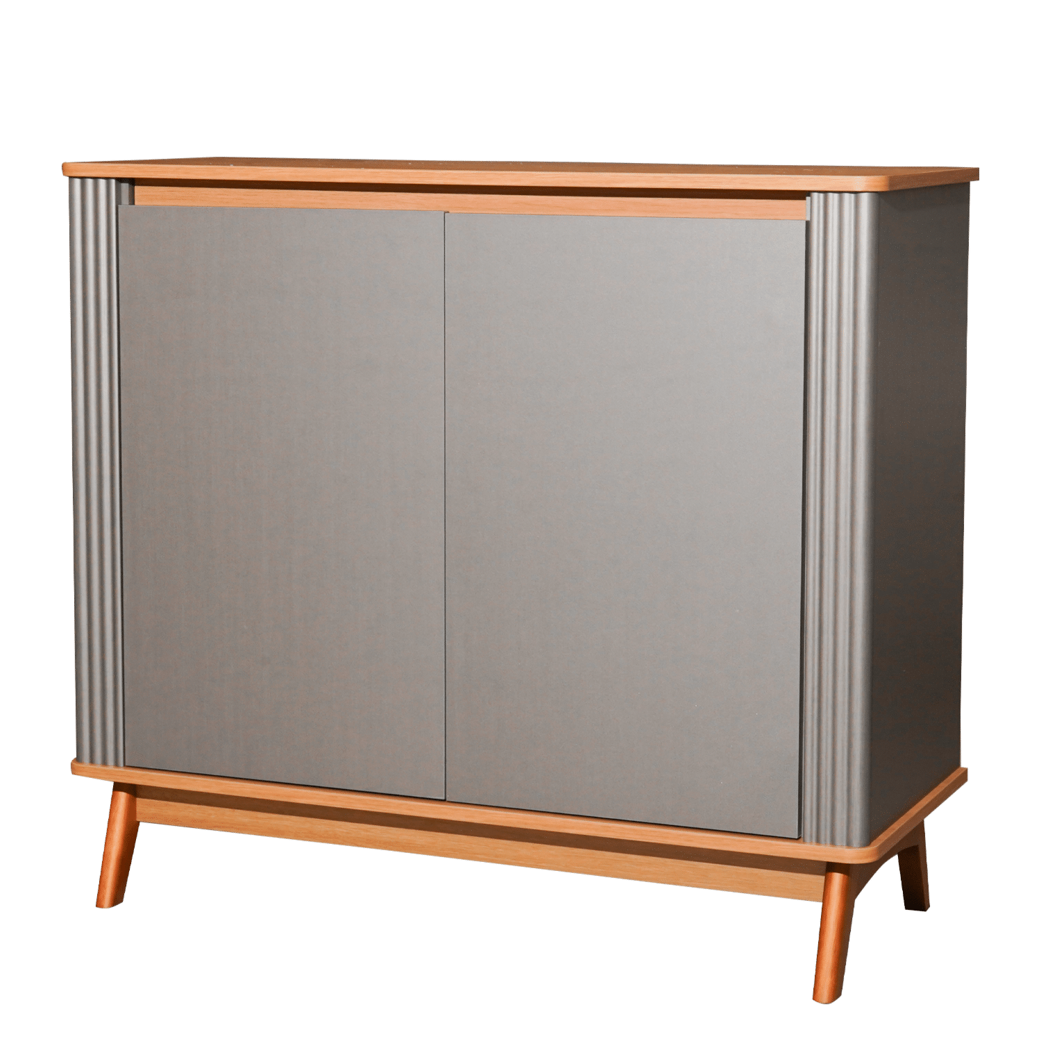 Aparador 2 Puertas Domo Grafito FALKK