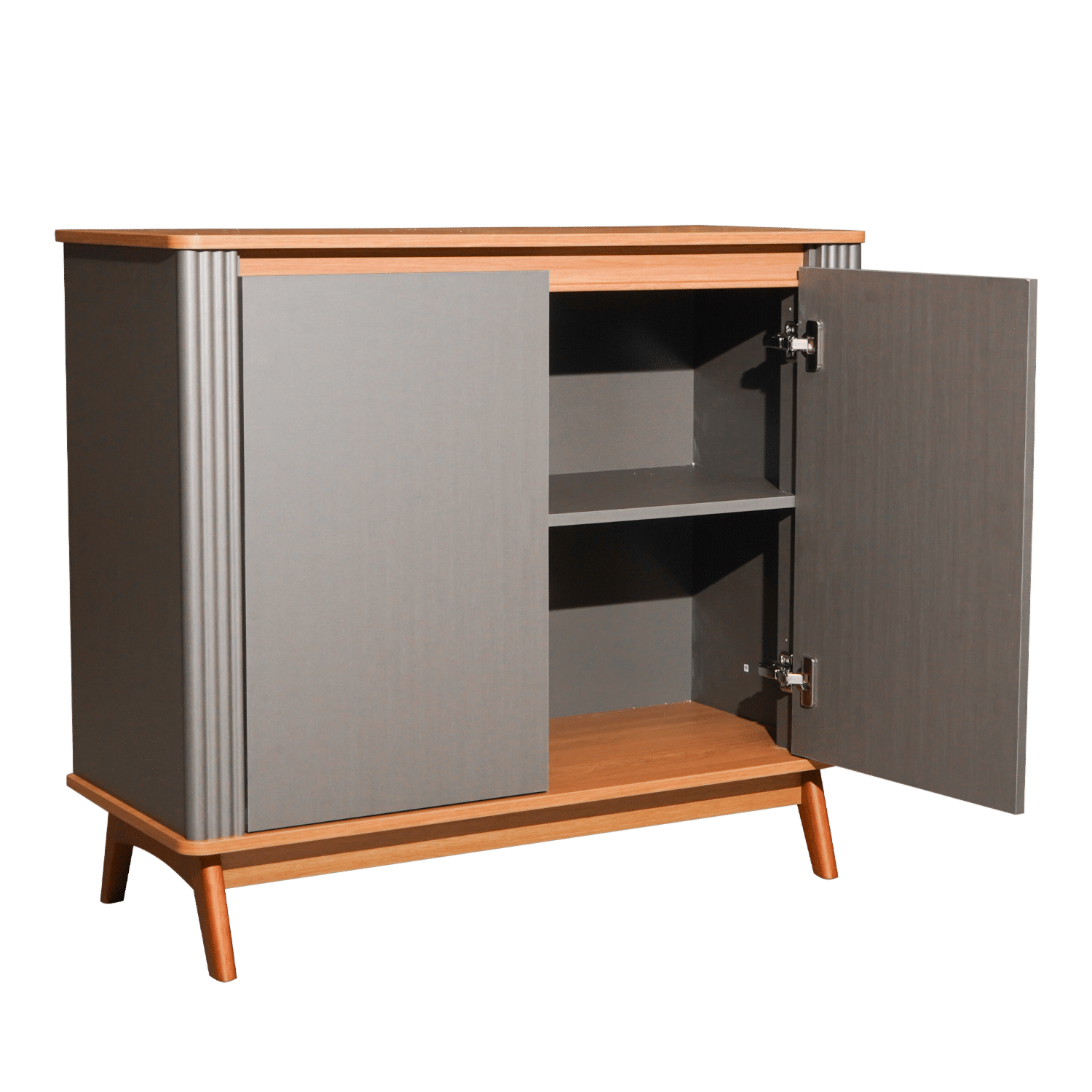 Aparador 2 Puertas Domo Grafito FALKK