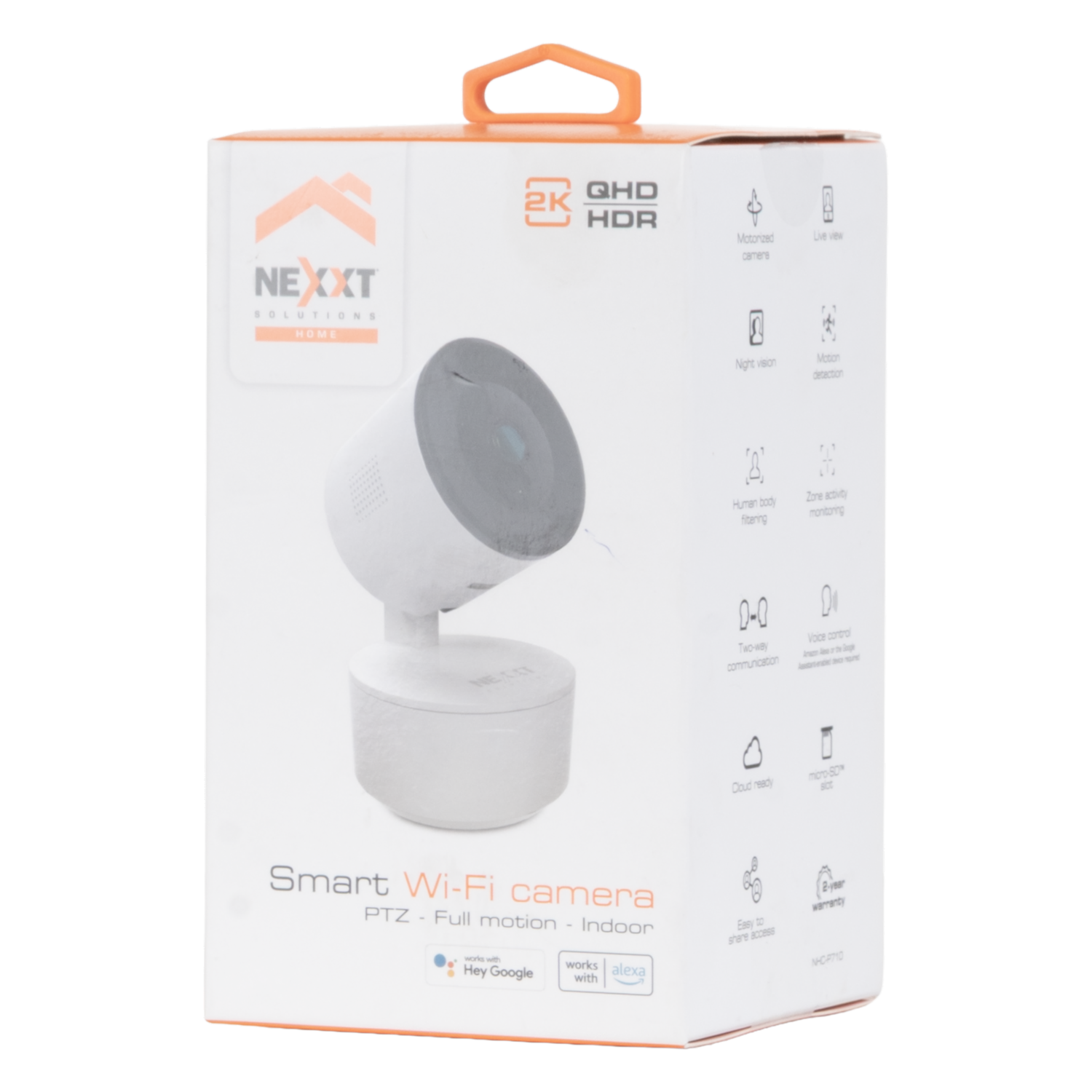 Cámara Inteligente Wi-Fi Motorizada Para Interior NEXXT Wifi