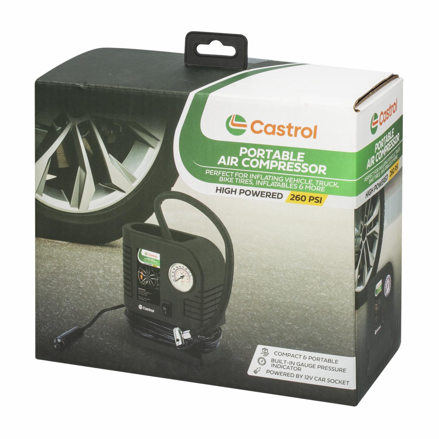 Compresor De Aire Portable CASTROL 260 PSI