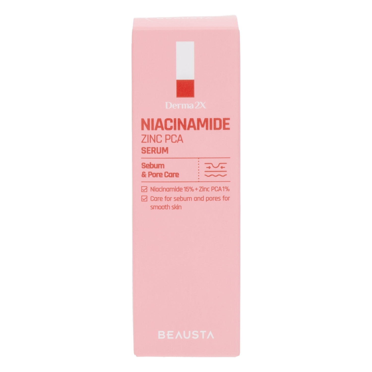 Sérum Facial Derma 2X Niacinamide Zinc Pca BEAUSTA 50 Ml