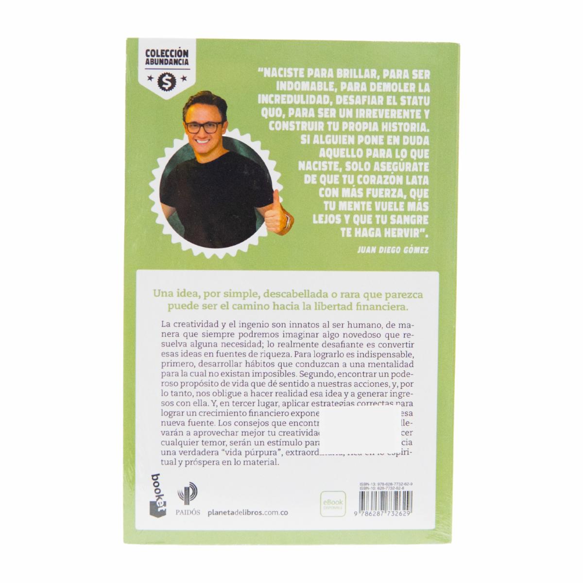 Libro Ideas Millonarias BOOKET 208 Páginas