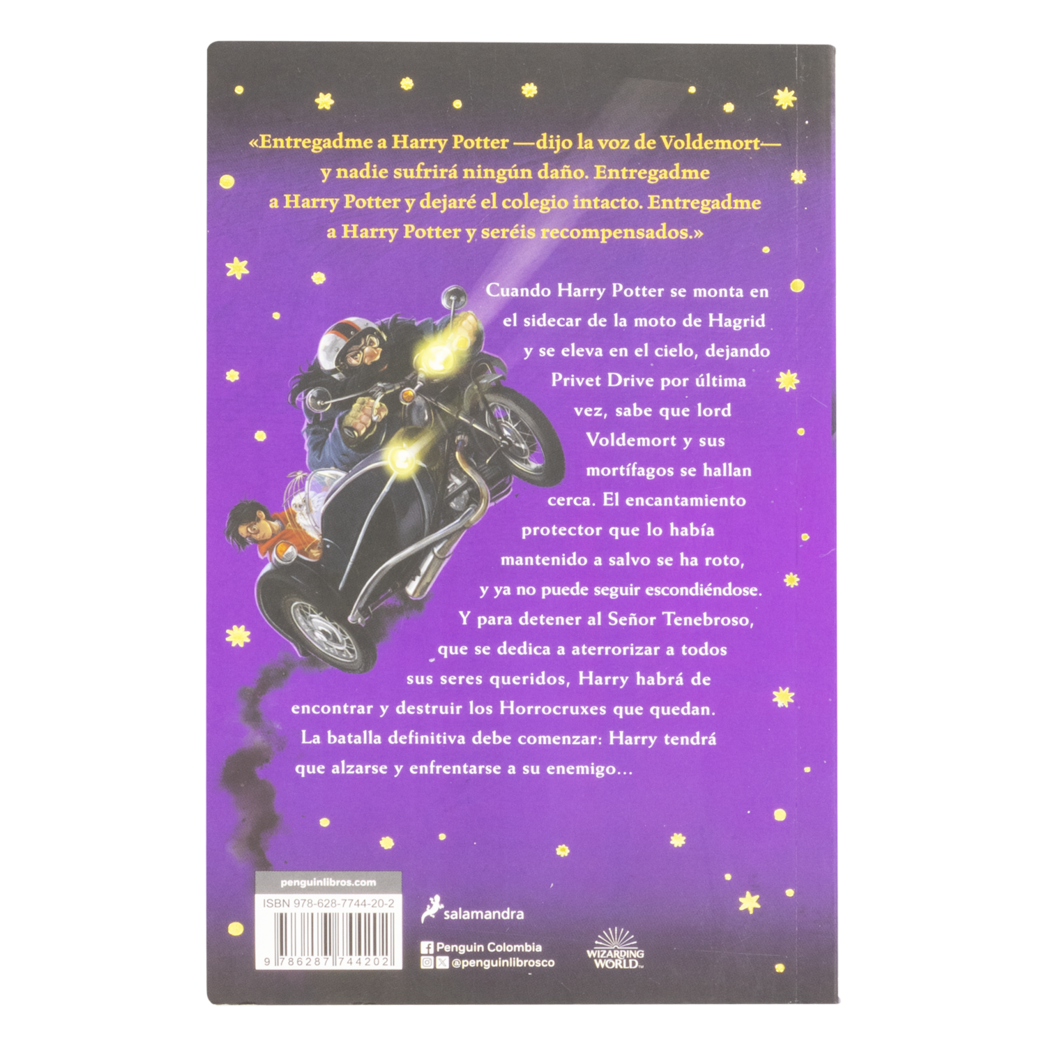 Libro Harry Potter Y Las Reliquias De La Muerte 7 SALAMANDRA 258 Páginas