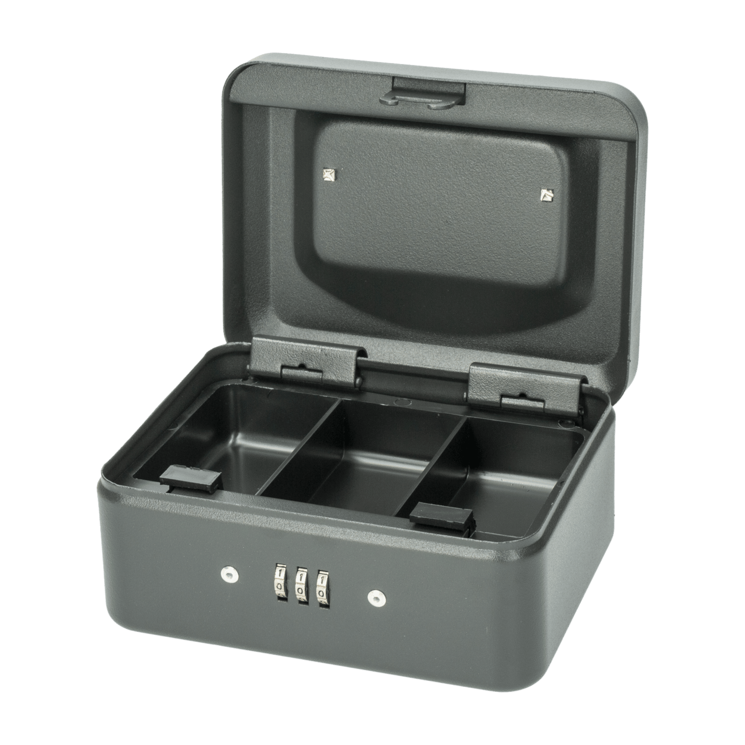 Caja Fuerte Pequeña Negra Con Combinación Numérica SAINTY 152 X 115 X 80 MM