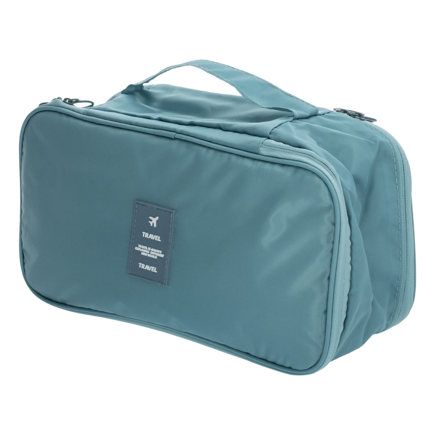 Bolsa Organizadora Para Brasier Kim Verde FREE HOME 25.5X14X10 Cm