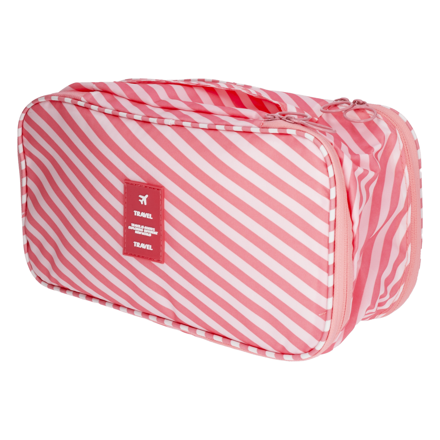 Bolsa Organizadora Para Brasier Kim Rosa FREE HOME 25.5X14X10 Cm