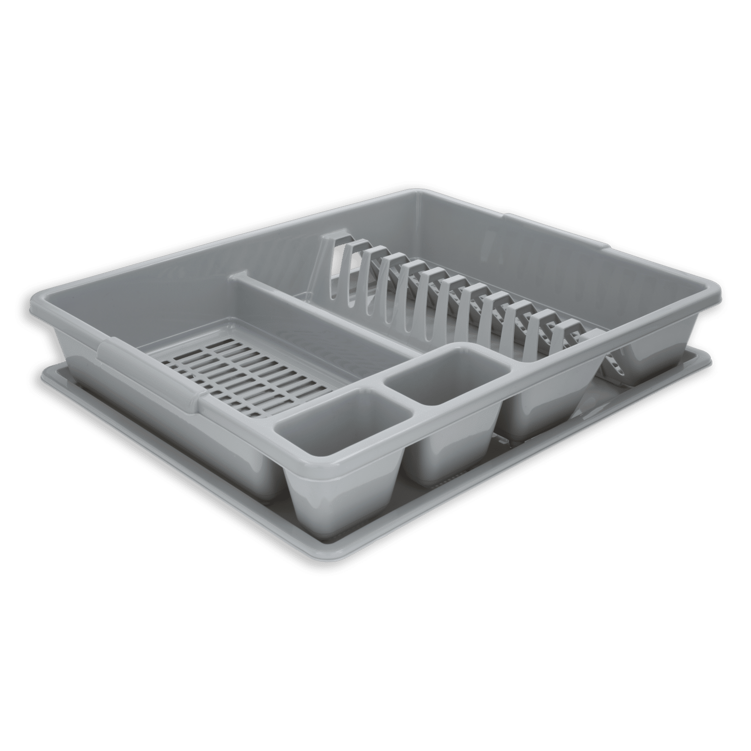 Escurridor De Platos Gris HAIXIN PLASTIC Pequeño