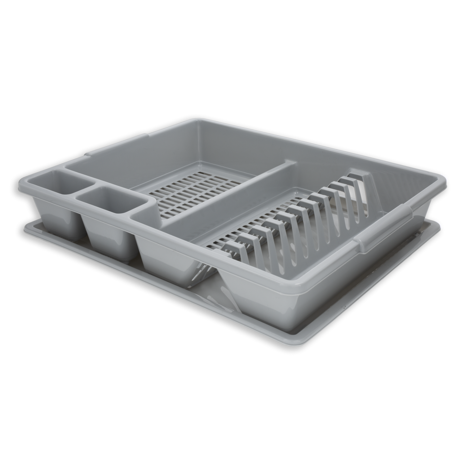 Escurridor De Platos Gris HAIXIN PLASTIC Pequeño