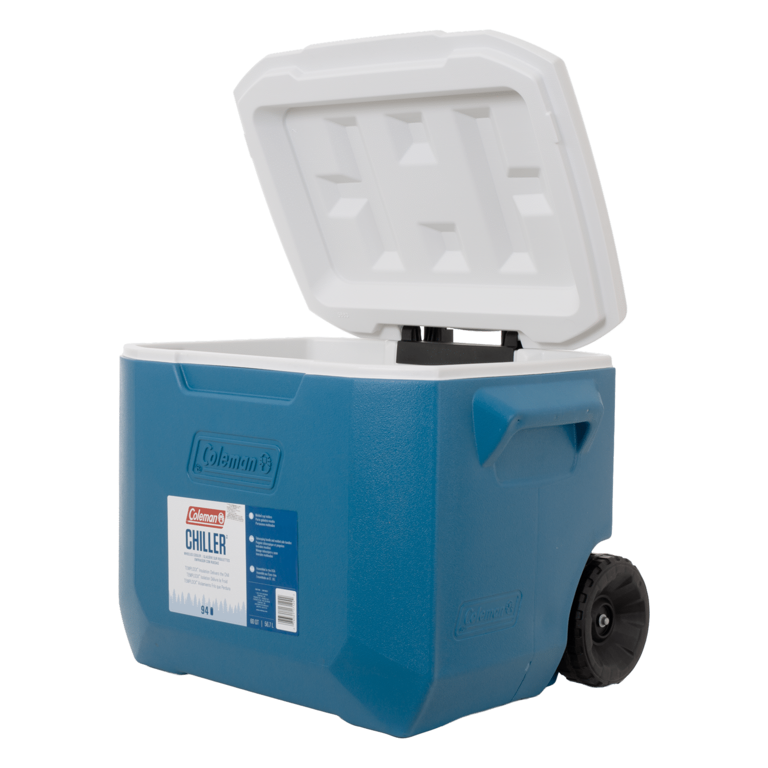 Caja Térmica Con Ruedas COLEMAN 60 Litros