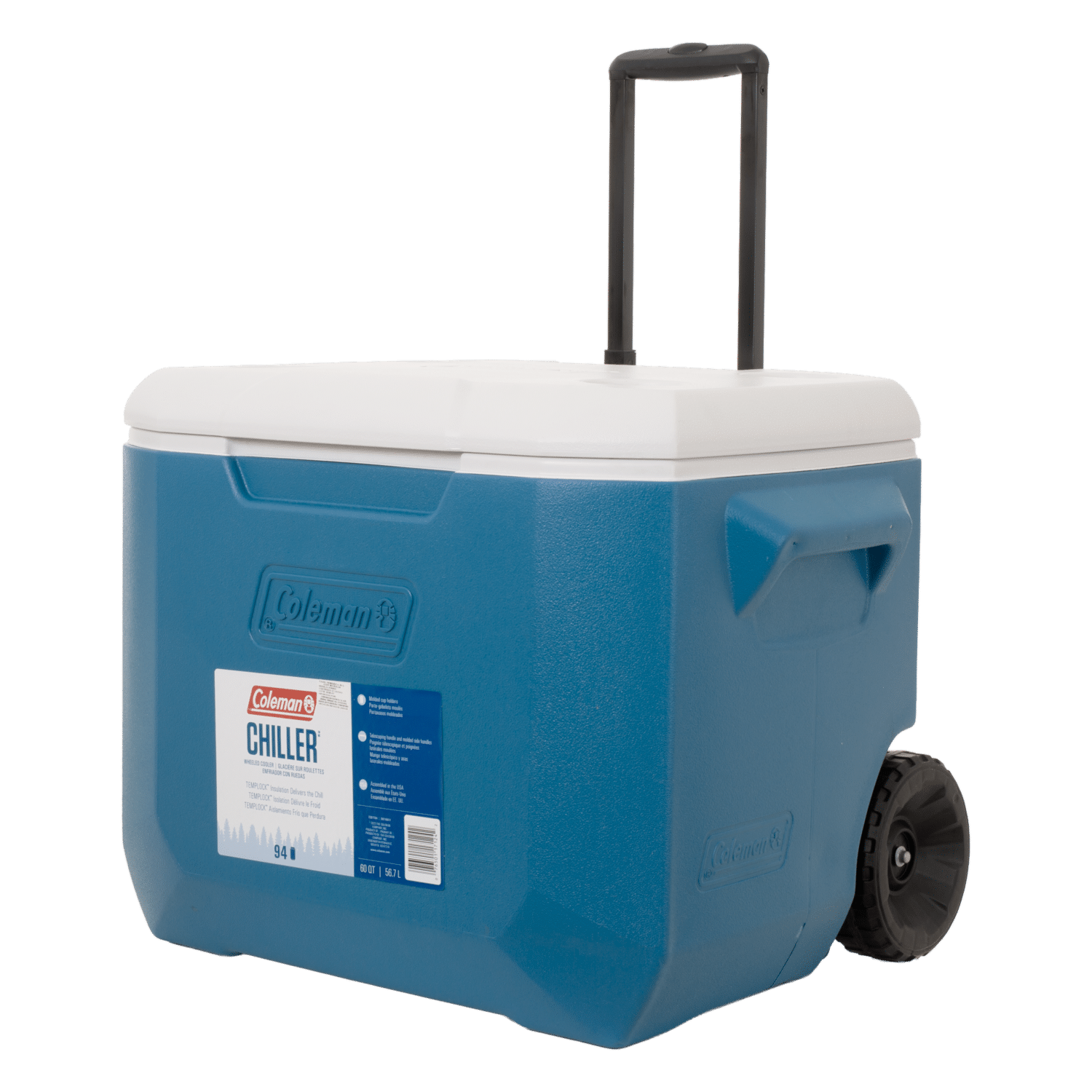 Caja Térmica Con Ruedas COLEMAN 60 Litros