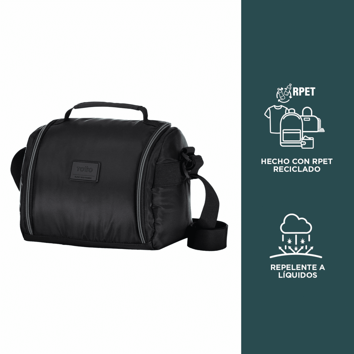 Lonchera Unisex Tracer 2 TOTTO Negro