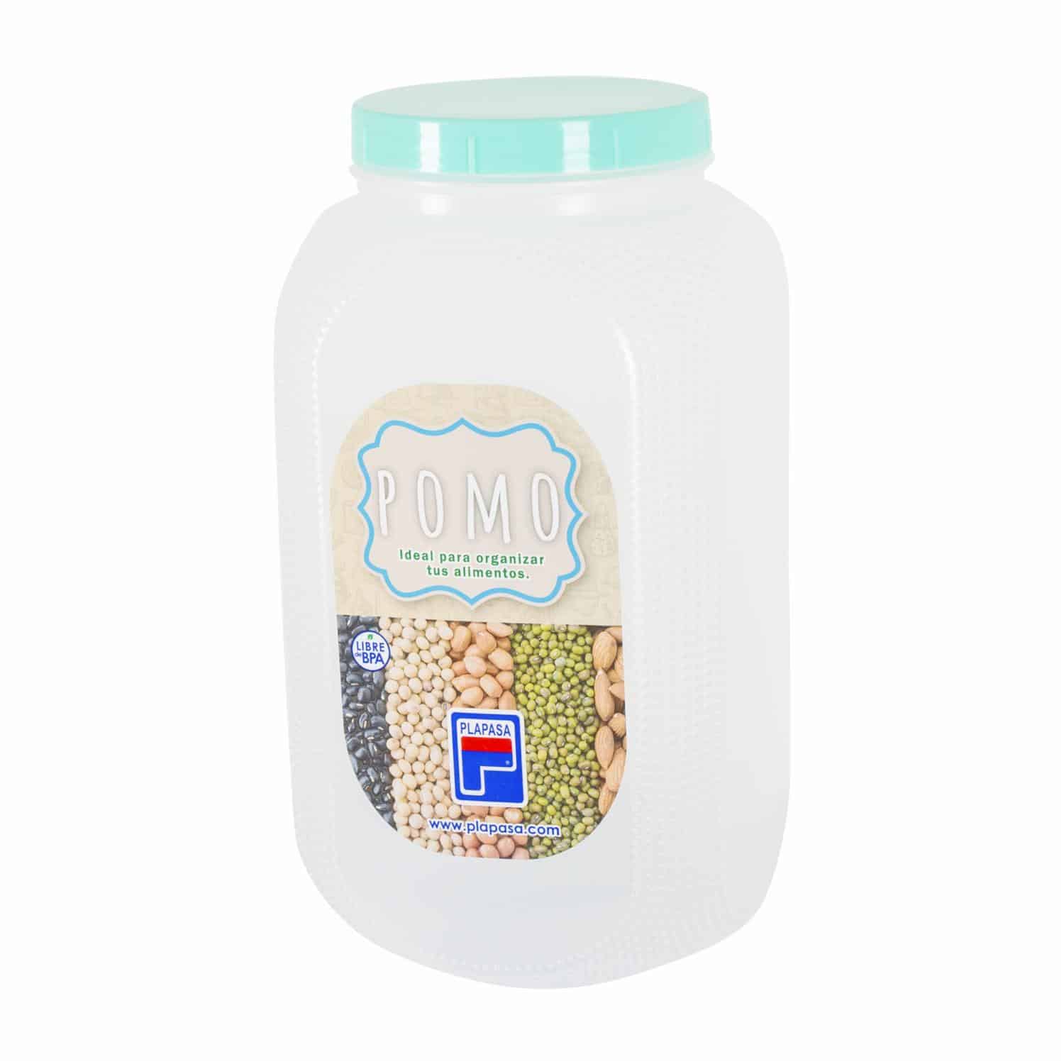 Pomo N4 Con Tapa Verde Menta Velvet PLAPASA 3,5 L