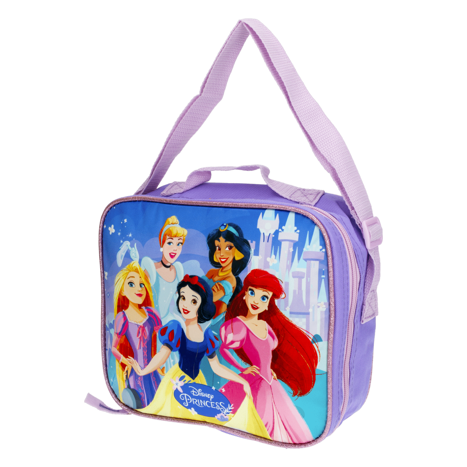 Lonchera Diseño Princesas DISNEY 24.5X21X8.5 Cm