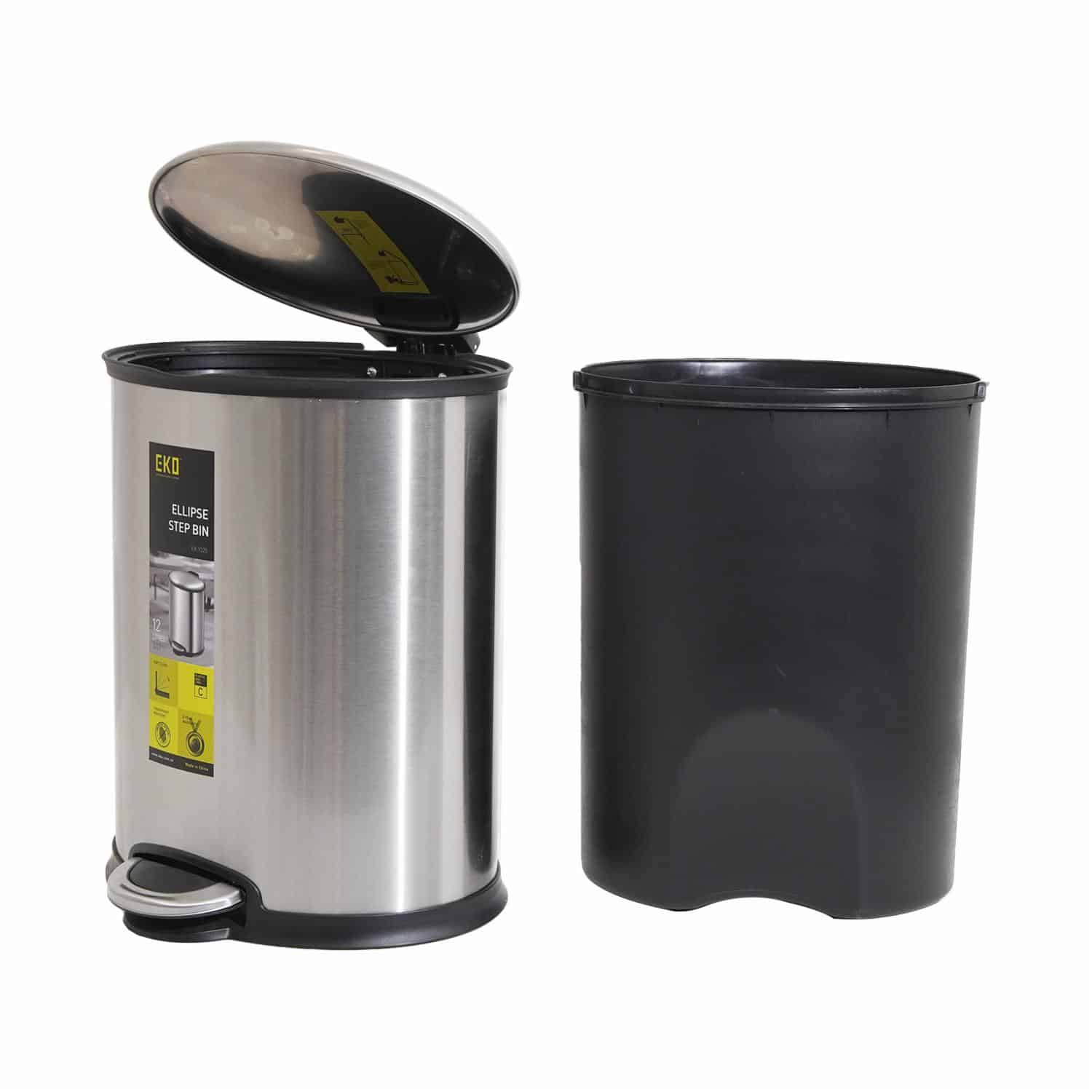 Basurero Oval Ellipse EKO 12 L