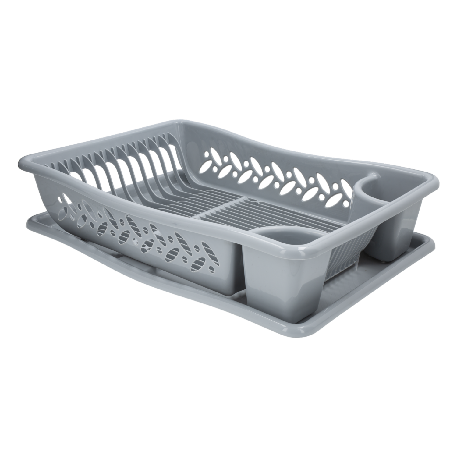 Escurridor De Platos Grande Gris HAIXIN PLASTIC 1 Pieza