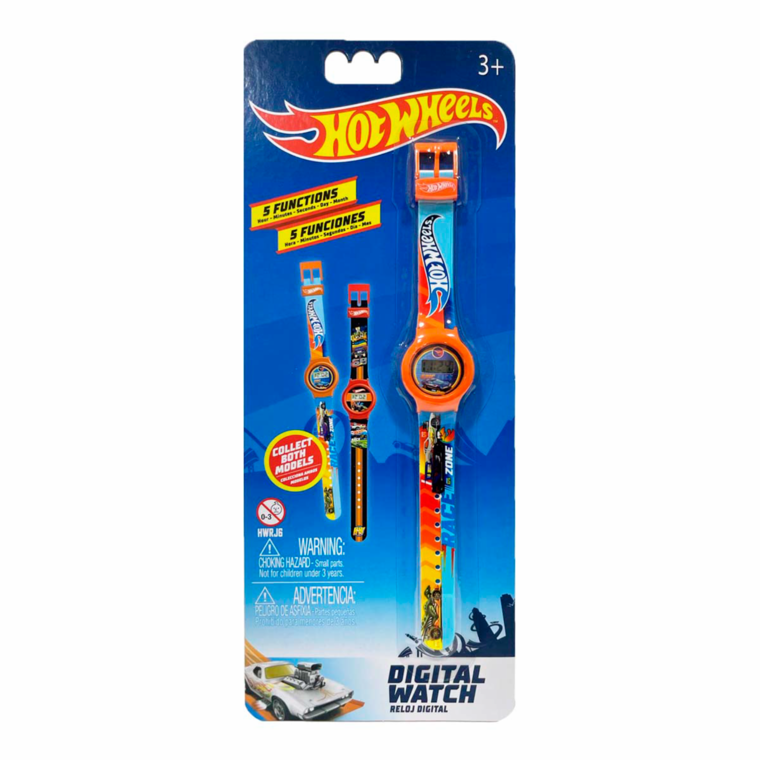 Reloj De 5 funciones INTEX Hot wheels