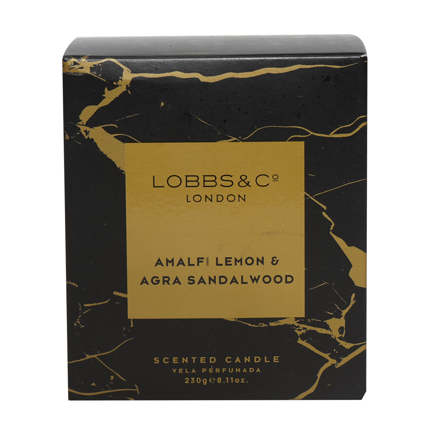 Vela Perufmada Amalfi Lemon & Agra Sandalwood LOBBS & Cº LONDON 230 G