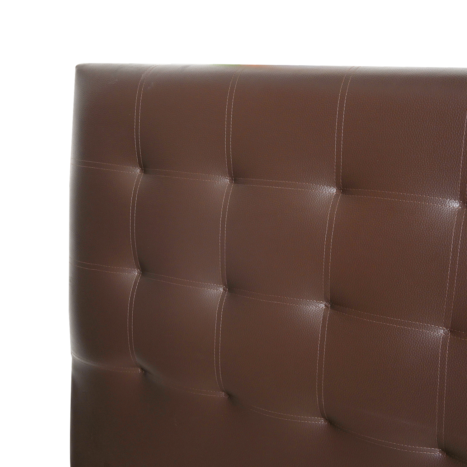 Cabecera Marroquí Chocolate Cuerina MUEBLES GALLARDO