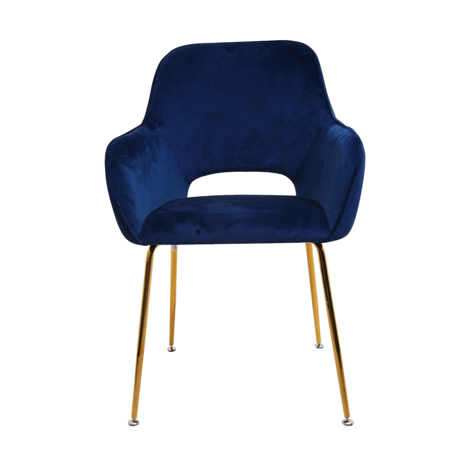 Silla Azul HY Pata De Metal