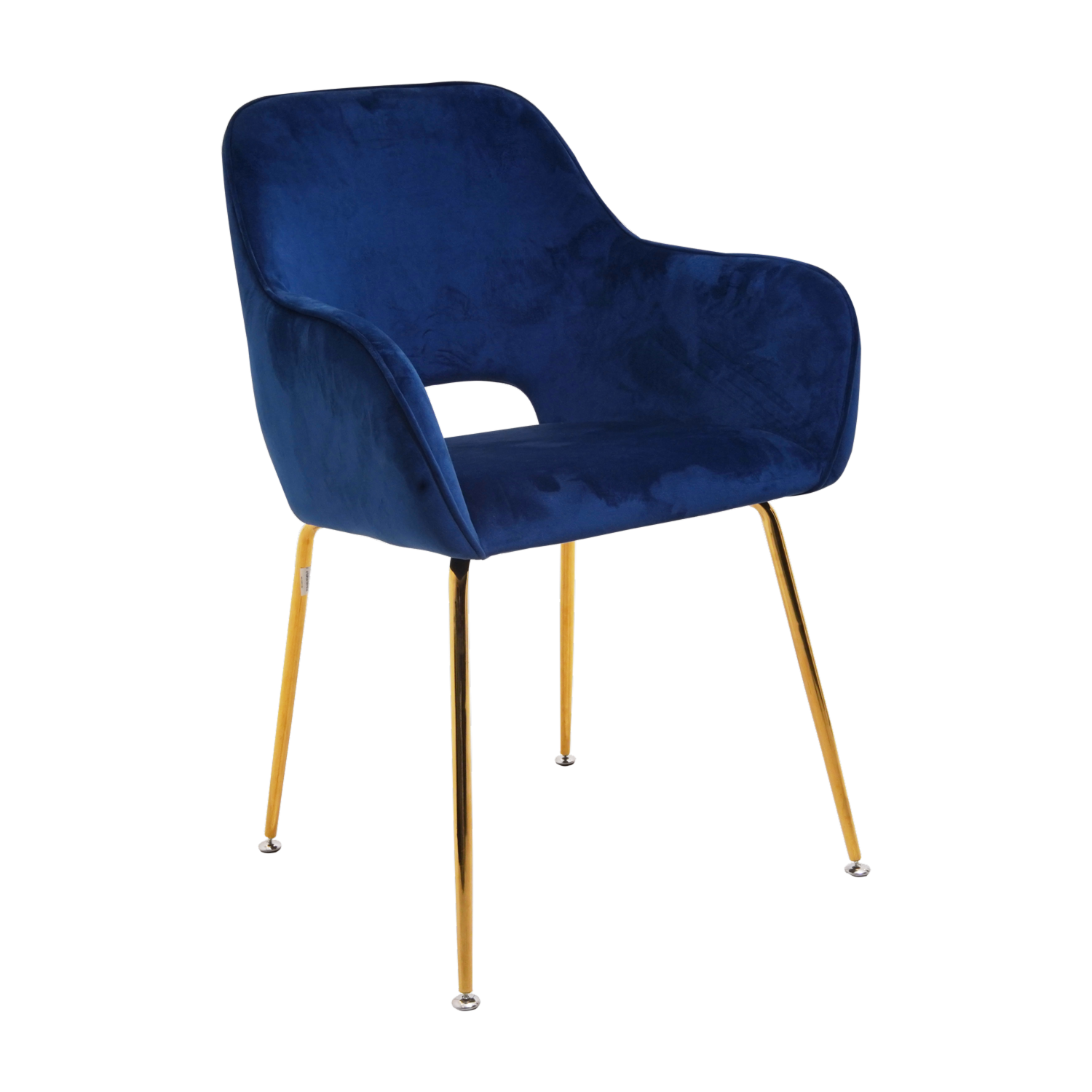 Silla Azul HY Pata De Metal