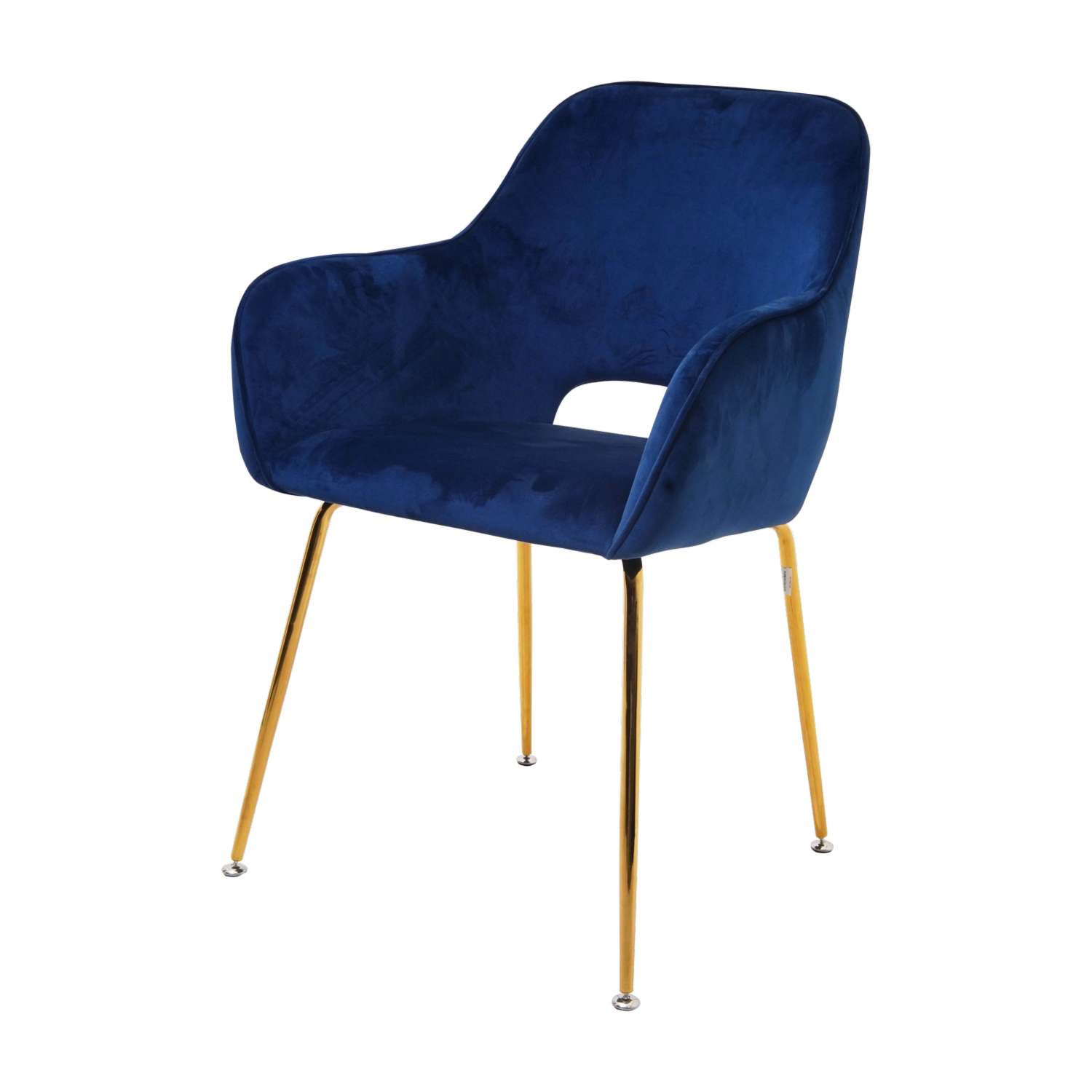 Silla Azul HY Pata De Metal