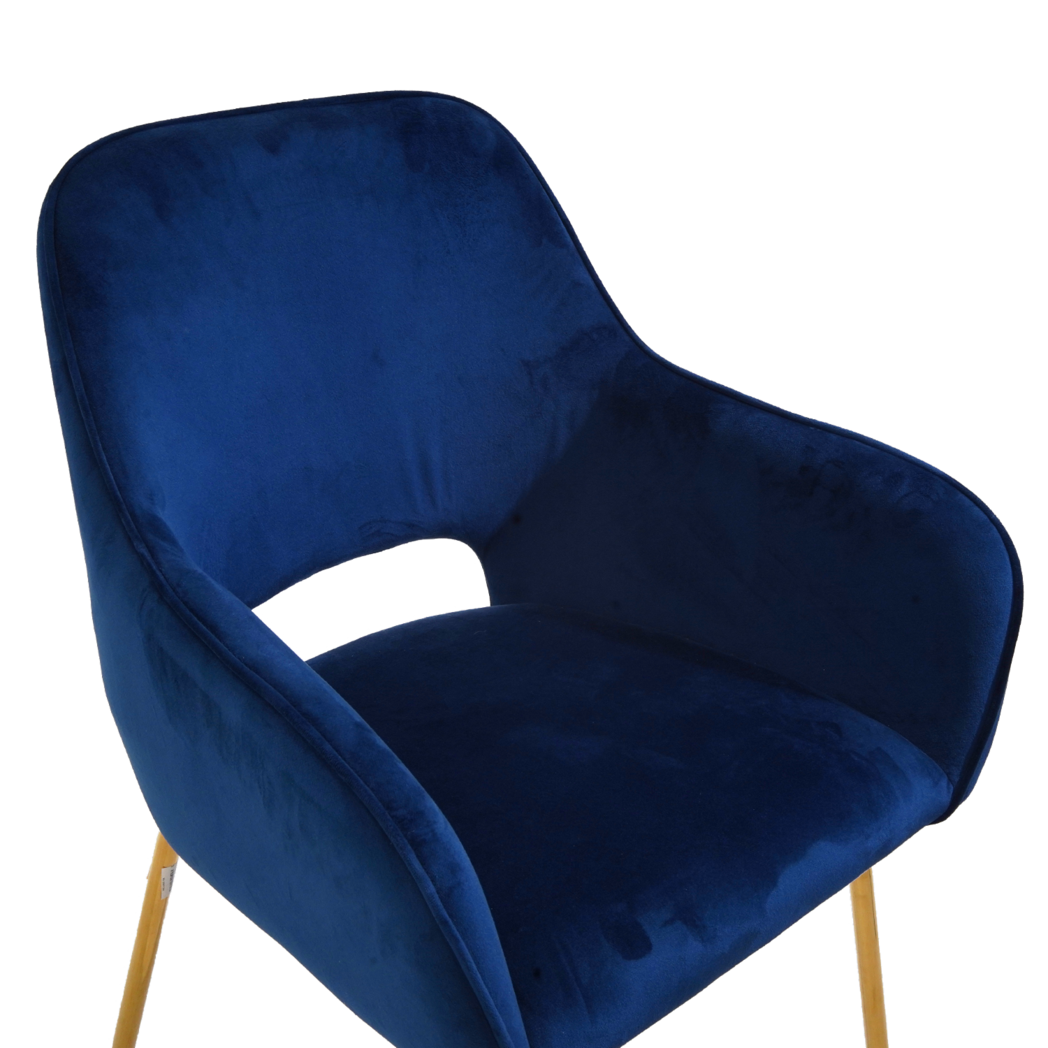 Silla Azul HY Pata De Metal